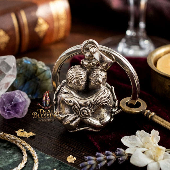 ✨ [The Sovereign of Supreme Esoteric Union, Sacred Yin-Yang Coupling & Unshakable Interpersonal Devotion: The 2026 "Grand-Master" Sovereign Edition] Sacred "Luk Om Inn Khu (The Twin Inn Coupling Sphere) Thai Blessing Co By RURUECHA