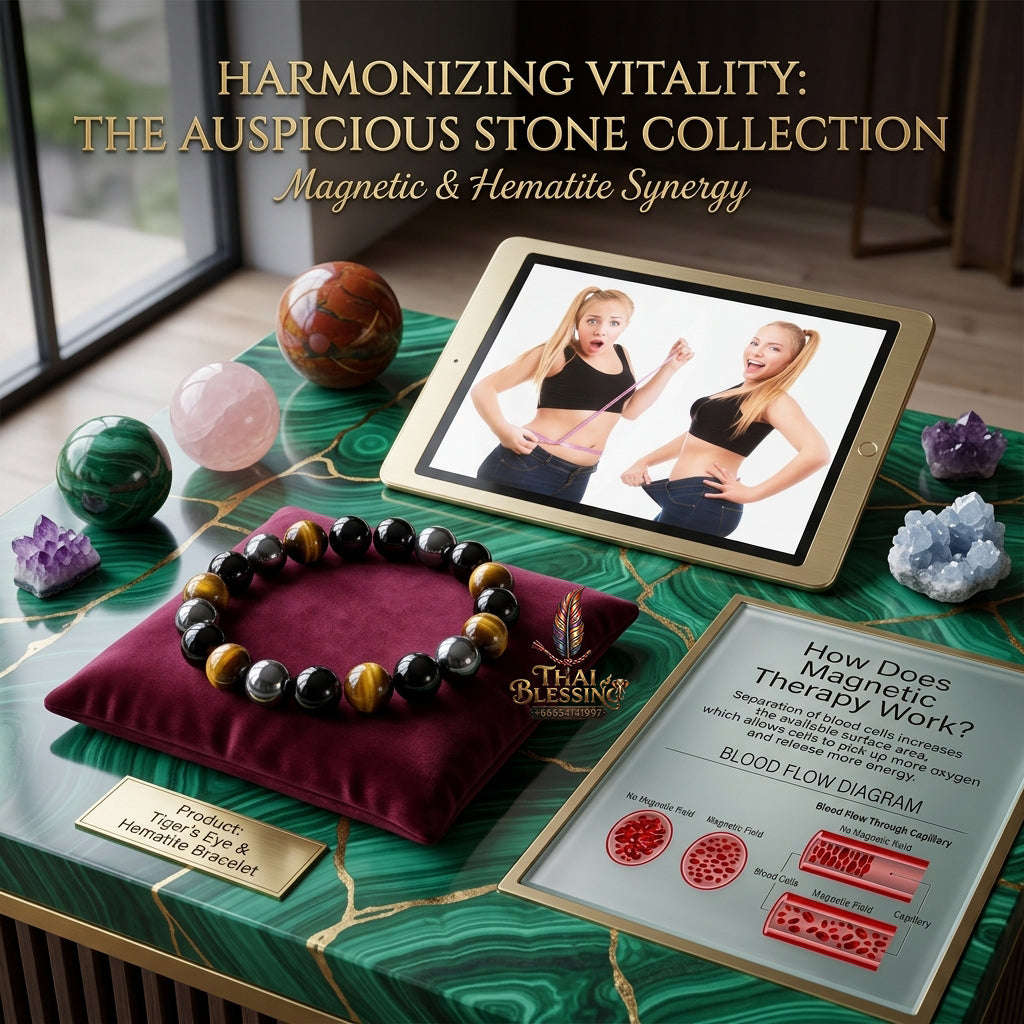 ✨ [The Sovereign of Supreme Esoteric Vitality, Metaphysical Shielding & Unshakable Wellness: The 2026 "Grand-Master" Sovereign Edition] Sacred "Magnetic Hematite, Tiger Eye & Obsidian Bracelet (Triple Protection & Health Care Stainless Steel Bangle)"