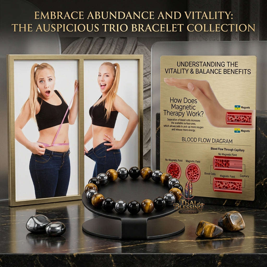 ✨ [The Sovereign of Supreme Esoteric Vitality, Metaphysical Shielding & Unshakable Wellness: The 2026 "Grand-Master" Sovereign Edition] Sacred "Magnetic Hematite, Tiger Eye & Obsidian Bracelet (Triple Protection & Health Care Stainless Steel Bangle)"