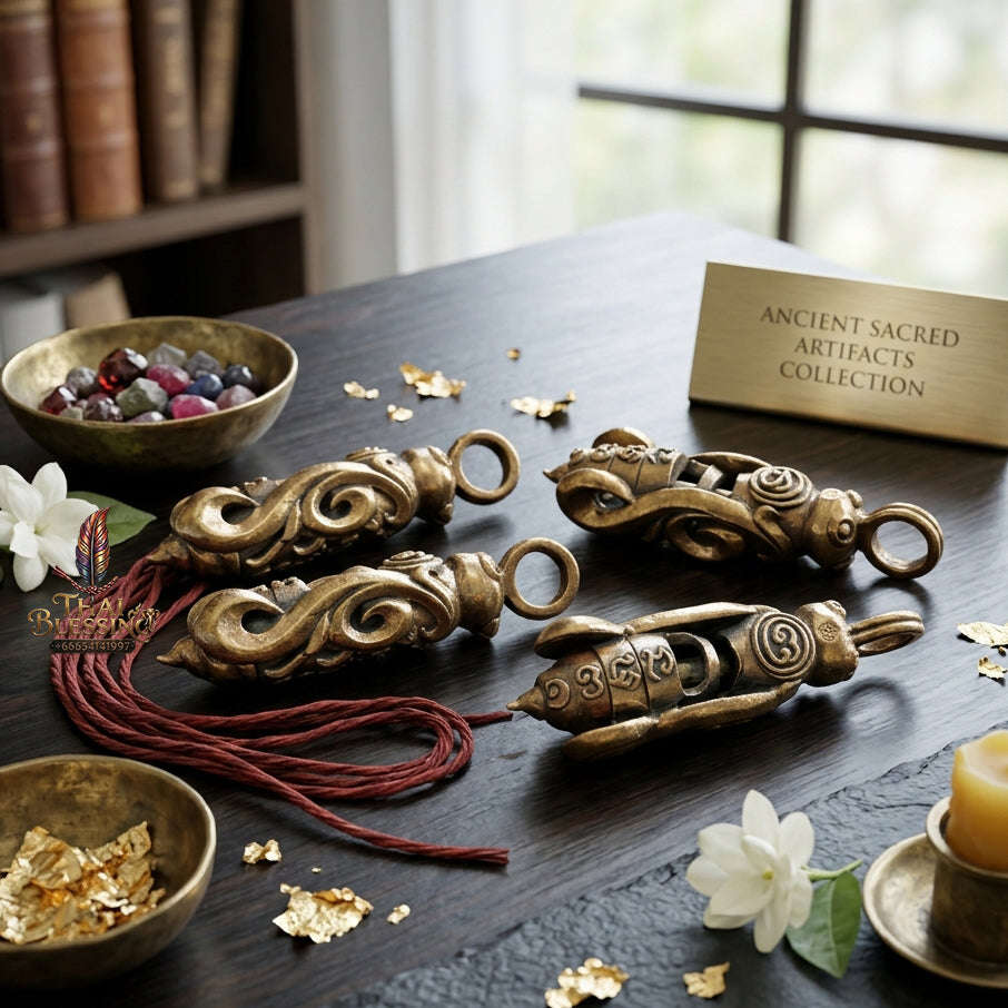 ✨ [The Sovereign of Supreme Esoteric Wealth, Endless Financial Flow & Unstoppable Business Prosperity: The 2026 "Grand-Master" Sovereign Edition] Sacred "Takrut Phaya To Ngoen To Thong (The Great Money & Gold Wasp Takrut) – Cast in Sacred