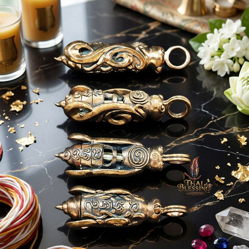 ✨ [The Sovereign of Supreme Esoteric Wealth, Endless Financial Flow & Unstoppable Business Prosperity: The 2026 "Grand-Master" Sovereign Edition] Sacred "Takrut Phaya To Ngoen To Thong (The Great Money & Gold Wasp Takrut) – Cast in Sacred