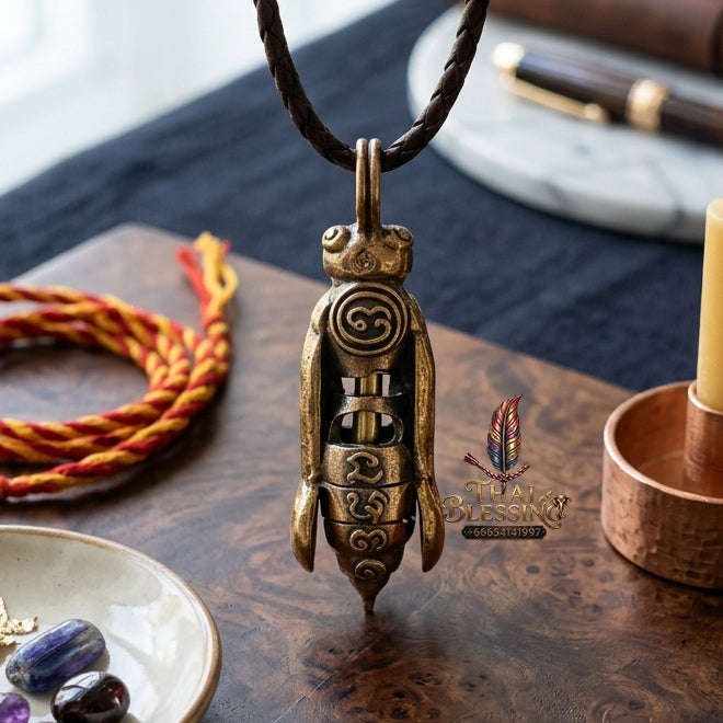 ✨ [The Sovereign of Supreme Esoteric Wealth, Endless Financial Flow & Unstoppable Business Prosperity: The 2026 "Grand-Master" Sovereign Edition] Sacred "Takrut Phaya To Ngoen To Thong (The Great Money & Gold Wasp Takrut) – Cast in Sacred