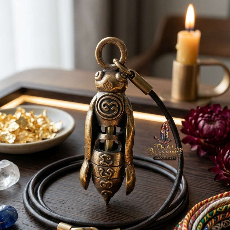 ✨ [The Sovereign of Supreme Esoteric Wealth, Endless Financial Flow & Unstoppable Business Prosperity: The 2026 "Grand-Master" Sovereign Edition] Sacred "Takrut Phaya To Ngoen To Thong (The Great Money & Gold Wasp Takrut) – Cast in Sacred