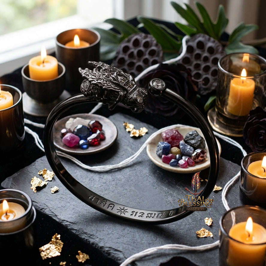 ✨ [The Sovereign of Supreme Esoteric Wealth, Esoteric Defense & Unrivaled Magnetism: The 2026 "Grand-Master" Sovereign Edition] Sacred "Phra Phra Ngu Kham (The Sacred Celestial Bumblebee) Bracelet