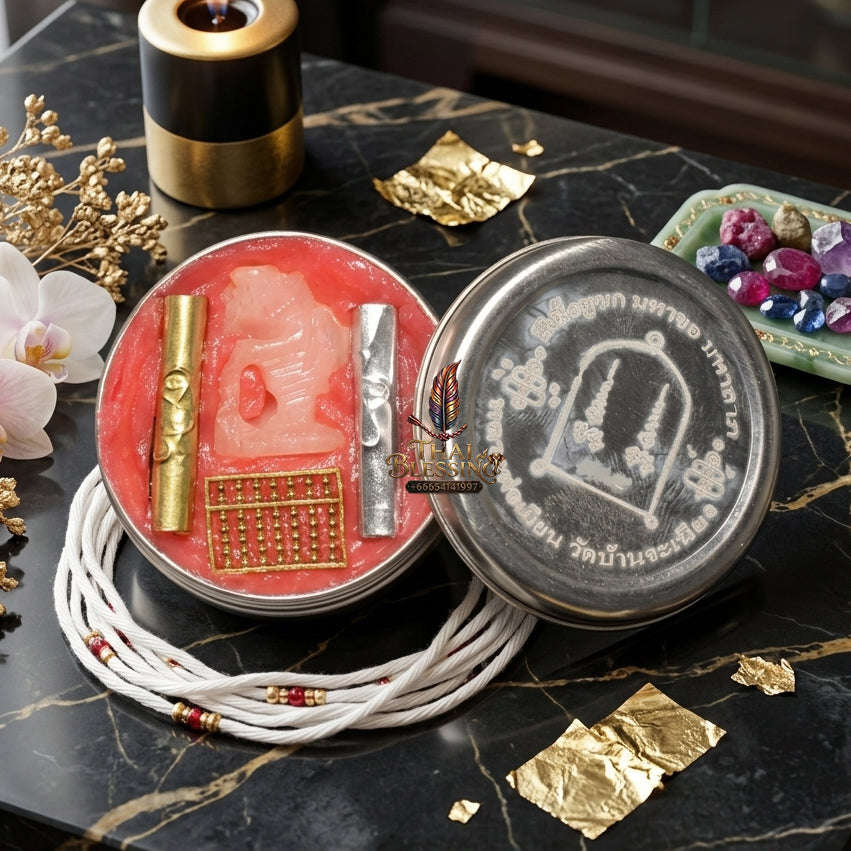 ✨ [The Sovereign of Supreme Esoteric Wealth, Golden-Tongued Eloquence & Ultimate Bargaining Power: The 2026 "Grand-Master" Sovereign Edition] Sacred "See Phueng Chu Chok (The Wealth-Begging & Supreme Persuasion Lip Wax) Thai Blessing Co By