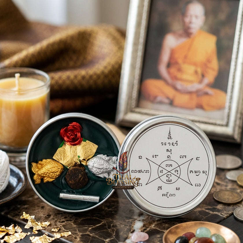 ✨ [The Sovereign of Supreme Jindamณี Wealth Alchemy, Esoteric Persuasion & Unshakable Commercial Supremacy: The 2026 "Grand-Master" Sovereign Edition] Sacred "See Phueng Jindamani Phraya Mon Maha Phoke Sap Thai Blessing Co By RURUECHA