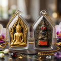 ✨ [The Sovereign of Supreme Khun Phaen with Red-Eyed Ngangk Reverse Masterpiece, Luang Pu Key Mastery & Unshakable Dual-Sovereignty Esoteric Power Thai Blessing Co By RURUECHA