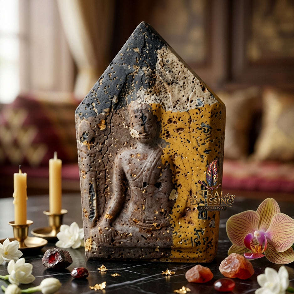 ✨ [The Sovereign of Supreme Khun Phaen with Red-Eyed Ngangk Reverse Masterpiece, Luang Pu Key Mastery & Unshakable Dual-Sovereignty Esoteric Power Thai Blessing Co By RURUECHA