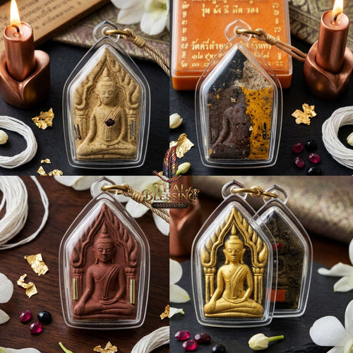 ✨ [The Sovereign of Supreme Khun Phaen with Red-Eyed Ngangk Reverse Masterpiece, Luang Pu Key Mastery & Unshakable Dual-Sovereignty Esoteric Power Thai Blessing Co By RURUECHA