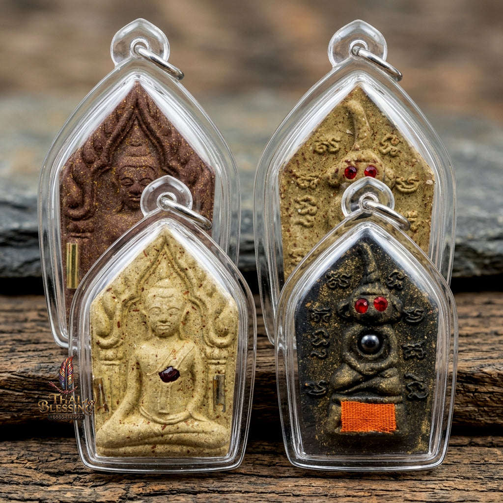 ✨ [The Sovereign of Supreme Khun Phaen with Red-Eyed Ngangk Reverse Masterpiece, Luang Pu Key Mastery & Unshakable Dual-Sovereignty Esoteric Power Thai Blessing Co By RURUECHA