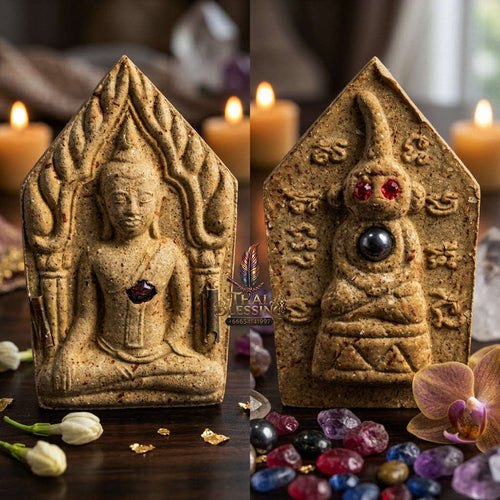 ✨ [The Sovereign of Supreme Khun Phaen with Red-Eyed Ngangk Reverse Masterpiece, Luang Pu Key Mastery & Unshakable Dual-Sovereignty Esoteric Power