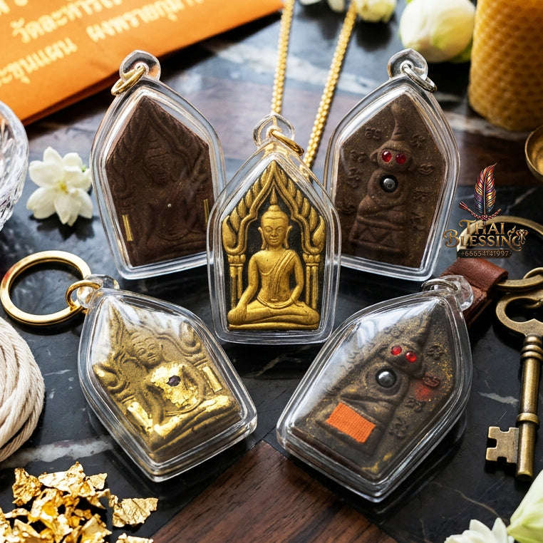 ✨ [The Sovereign of Supreme Khun Phaen with Red-Eyed Ngangk Reverse Masterpiece, Luang Pu Key Mastery & Unshakable Dual-Sovereignty Esoteric Power Thai Blessing Co By RURUECHA