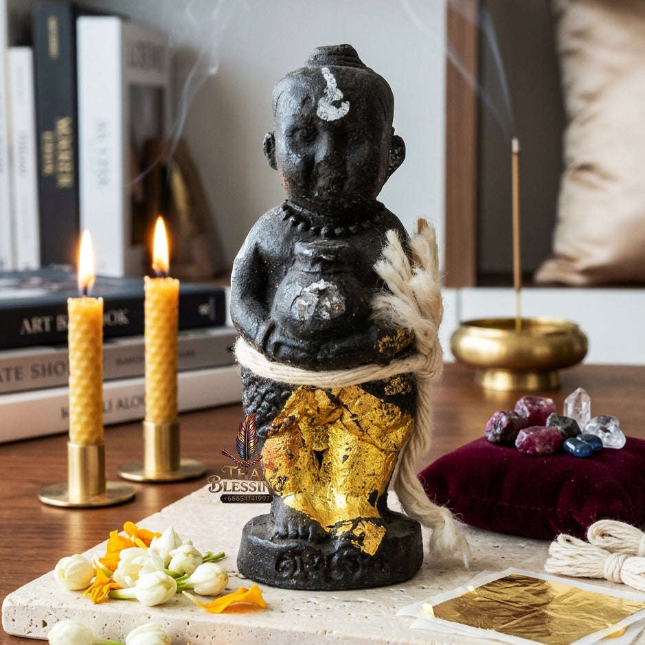 ✨ [The Sovereign of Supreme Kumarn Thong Thung Ngoen Thung Thong 7-Cemetery Earth Alchemy, Luang Por Champa Mastery & Unshakable Wealth-Commerce Sovereignty Thai Blessing Co By RURUECHA