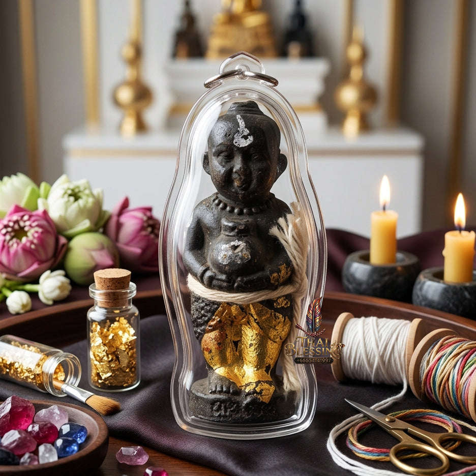 ✨ [The Sovereign of Supreme Kumarn Thong Thung Ngoen Thung Thong 7-Cemetery Earth Alchemy, Luang Por Champa Mastery & Unshakable Wealth-Commerce Sovereignty Thai Blessing Co By RURUECHA