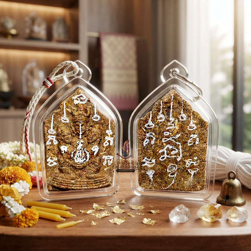 ✨ [The Sovereign of Supreme Lanna Desire & Romantic Mastery] Sacred "Khun Phaen Lanna - Phaya Khao Kham" (The Great General & The Lord of Desire) – Special Edition: "Saneh Nang Kruan" (The Captivating Maiden’s Wail) Thai Blessing Co By RURUECHA