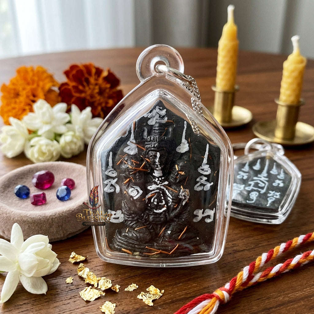 ✨ [The Sovereign of Supreme Lanna Desire & Romantic Mastery] Sacred "Khun Phaen Lanna - Phaya Khao Kham" (The Great General & The Lord of Desire) – Special Edition: "Saneh Nang Kruan" (The Captivating Maiden’s Wail) Thai Blessing Co By RURUECHA