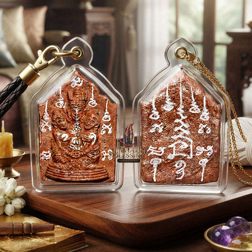✨ [The Sovereign of Supreme Lanna Desire & Romantic Mastery] Sacred "Khun Phaen Lanna - Phaya Khao Kham" (The Great General & The Lord of Desire) – Special Edition: "Saneh Nang Kruan" (The Captivating Maiden’s Wail) Thai Blessing Co By RURUECHA
