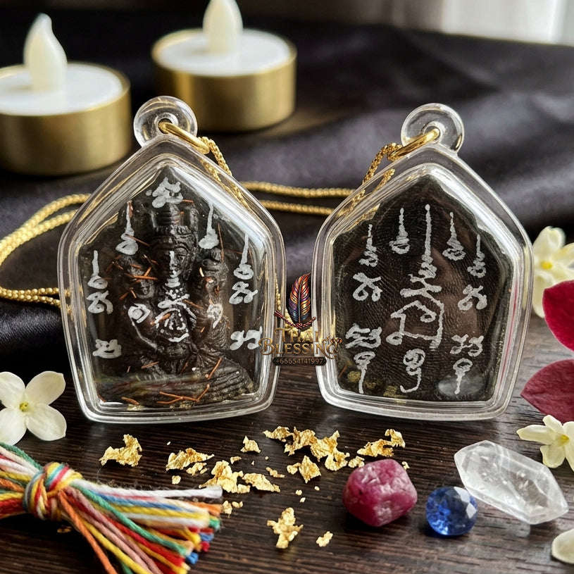 ✨ [The Sovereign of Supreme Lanna Desire & Romantic Mastery] Sacred "Khun Phaen Lanna - Phaya Khao Kham" (The Great General & The Lord of Desire) – Special Edition: "Saneh Nang Kruan" (The Captivating Maiden’s Wail) Thai Blessing Co By RURUECHA