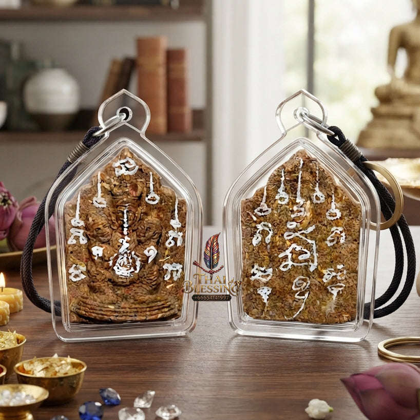 ✨ [The Sovereign of Supreme Lanna Desire & Romantic Mastery] Sacred "Khun Phaen Lanna - Phaya Khao Kham" (The Great General & The Lord of Desire) – Special Edition: "Saneh Nang Kruan" (The Captivating Maiden’s Wail) Thai Blessing Co By RURUECHA