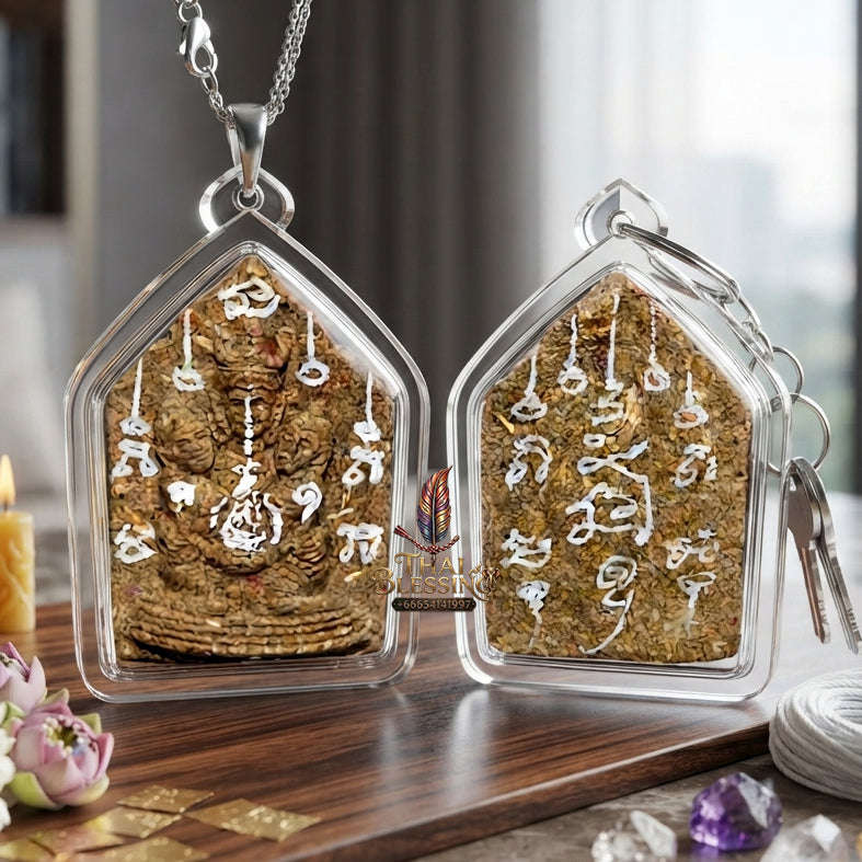 ✨ [The Sovereign of Supreme Lanna Desire & Romantic Mastery] Sacred "Khun Phaen Lanna - Phaya Khao Kham" (The Great General & The Lord of Desire) – Special Edition: "Saneh Nang Kruan" (The Captivating Maiden’s Wail) Thai Blessing Co By RURUECHA