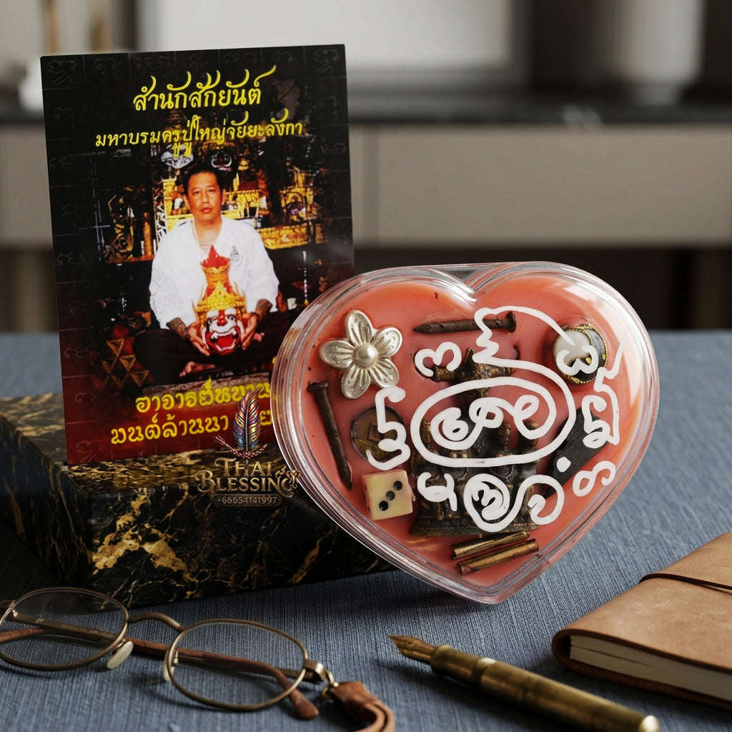 ✨ [The Sovereign of Supreme Lanna Esoteric Seduction, Primal Desire & Unshakable Romantic Dominion: The 2026 "Grand-Master" Sovereign Edition] Sacred "See Phueng Phaya Khao Kham (The Golden-Horns Lord of Seduction Charm Wax)