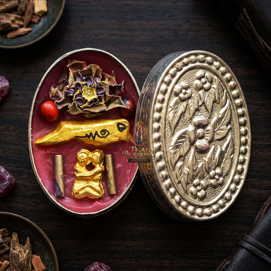 ✨ [The Sovereign of Supreme Lanna-Isan Metta-Saneh Mastery, Naree-Rak & Inn-Khuu Dual Alchemy & Unshakable Romantic-Fascination Sovereignty: "See Phueng Saneh Nang Rak (Master Casing / Talat Khru) Thai Blessing Co By RURUECHA