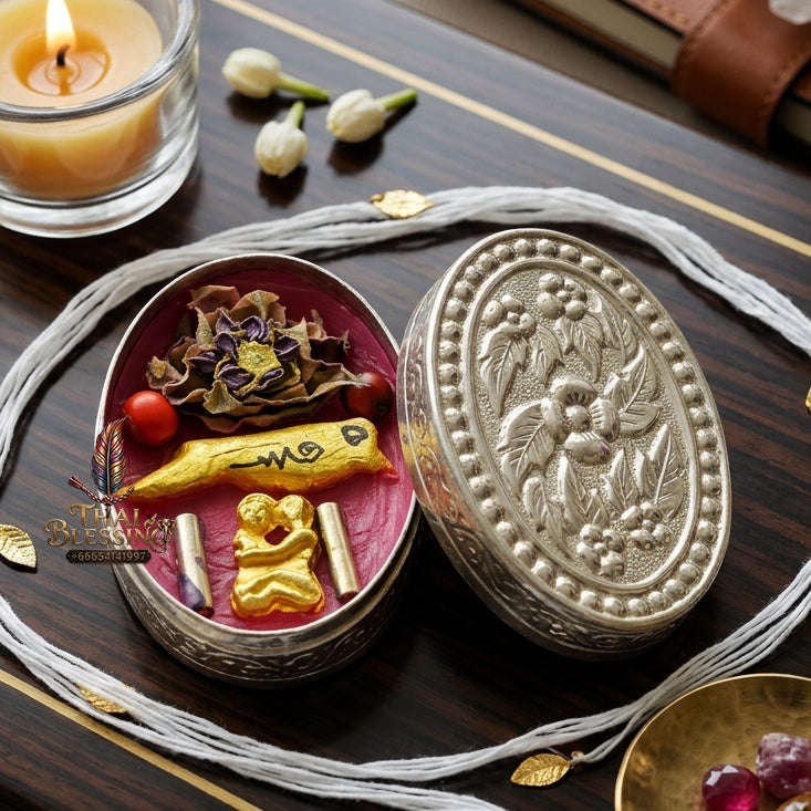 ✨ [The Sovereign of Supreme Lanna-Isan Metta-Saneh Mastery, Naree-Rak & Inn-Khuu Dual Alchemy & Unshakable Romantic-Fascination Sovereignty: "See Phueng Saneh Nang Rak (Master Casing / Talat Khru) Thai Blessing Co By RURUECHA