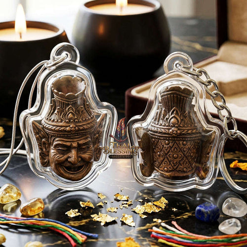 ✨ [The Sovereign of Supreme Lanna-Isan Ruesi Deity Head Navarat Na Wan Masterpiece, Luang Pu Kham Bu Wat Kut Chikhu Mastery & Unshakable Esoteric Wisdom Sovereignty Thai Blessing Co By RURUECHA
