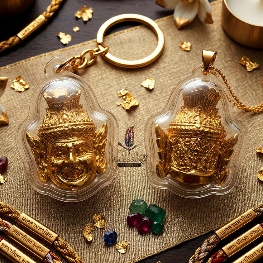 ✨ [The Sovereign of Supreme Lanna-Isan Ruesi Narot Gold-Plated Samlit Masterpiece, Luang Pu Kham Bu Wat Kut Chikhu Mastery & Unshakable Esoteric Wisdom Sovereignty