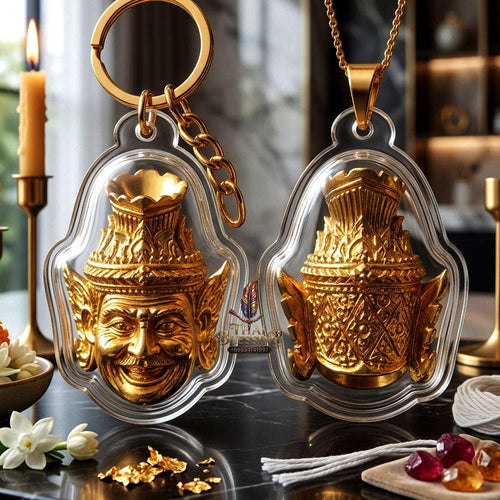 ✨ [The Sovereign of Supreme Lanna-Isan Ruesi Narot Gold-Plated Samlit Masterpiece, Luang Pu Kham Bu Wat Kut Chikhu Mastery & Unshakable Esoteric Wisdom Sovereignty Thai Blessing Co By RURUECHA