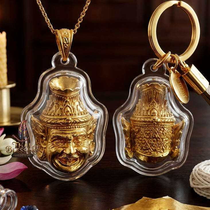 ✨ [The Sovereign of Supreme Lanna-Isan Ruesi Narot Gold-Plated Samlit Masterpiece, Luang Pu Kham Bu Wat Kut Chikhu Mastery & Unshakable Esoteric Wisdom Sovereignty