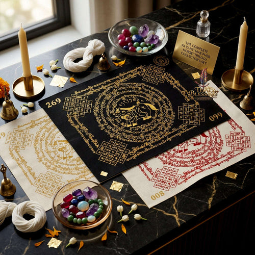 ✨ [The Sovereign of Supreme Lanna Ma Sep Nang Black & Gold Yantra Cloth, Phra Ajarn Loon Wat Huai Khun Phra Mastery & Unshakable Maha Saneh Sovereignty Thai Blessing Co By RURUECHA