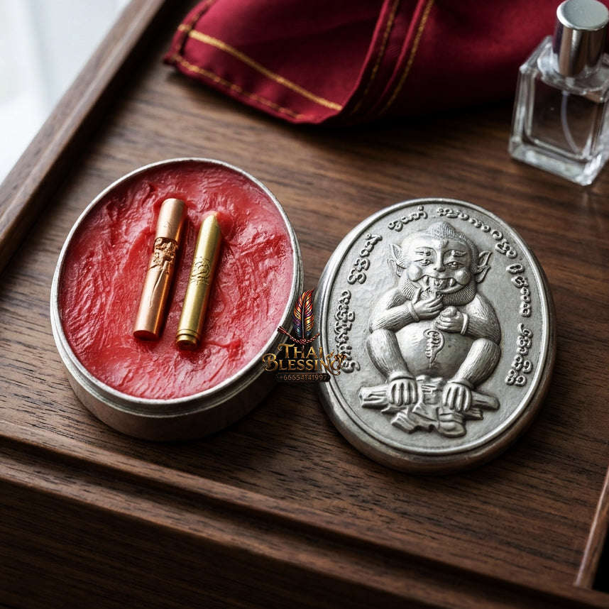 ✨ [The Sovereign of Supreme Lanna Si Hu Ha Ta Wealth Alchemy, 7 Angels Charm & Unshakable Commercial Dominance: The 2026 "Grand-Master" Sovereign Edition] Sacred "See Phueng Si Hu Ha Ta (The Four-Ears Five-Eyes Divine Wealth & Charm Wax) Thai