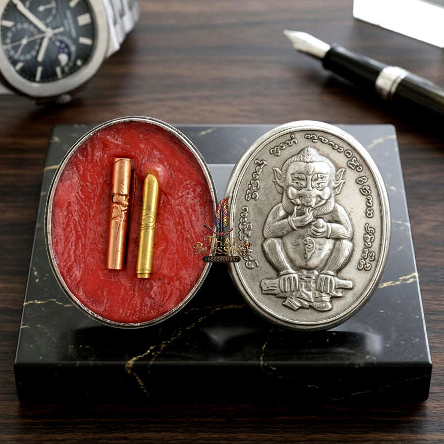 ✨ [The Sovereign of Supreme Lanna Si Hu Ha Ta Wealth Alchemy, 7 Angels Charm & Unshakable Commercial Dominance: The 2026 "Grand-Master" Sovereign Edition] Sacred "See Phueng Si Hu Ha Ta (The Four-Ears Five-Eyes Divine Wealth & Charm Wax) Thai