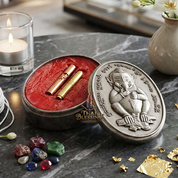 ✨ [The Sovereign of Supreme Lanna Si Hu Ha Ta Wealth Alchemy, 7 Angels Charm & Unshakable Commercial Dominance: The 2026 "Grand-Master" Sovereign Edition] Sacred "See Phueng Si Hu Ha Ta (The Four-Ears Five-Eyes Divine Wealth & Charm Wax) Thai