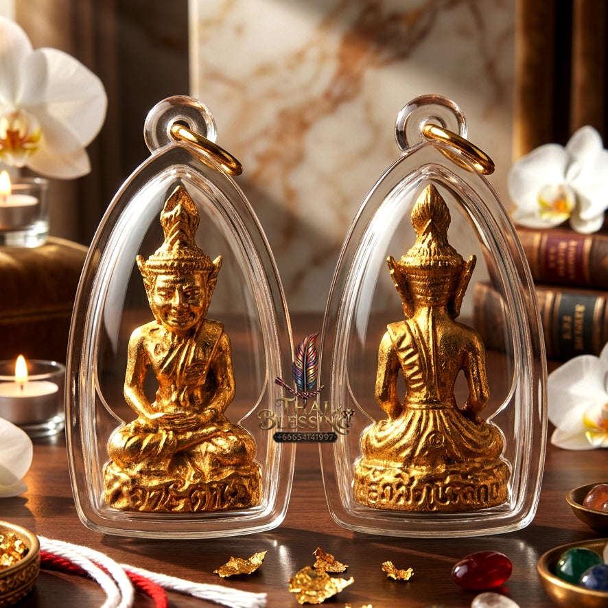 ✨ [The Sovereign of Supreme Lersi Ta Fai Chanuan Alchemy, Phra Ajarn Suphasit Wat Bang Nam Chon Mastery & Unshakable Borom Kru Esoteric Sovereignty: Thai Blessing Co By RURUECHA