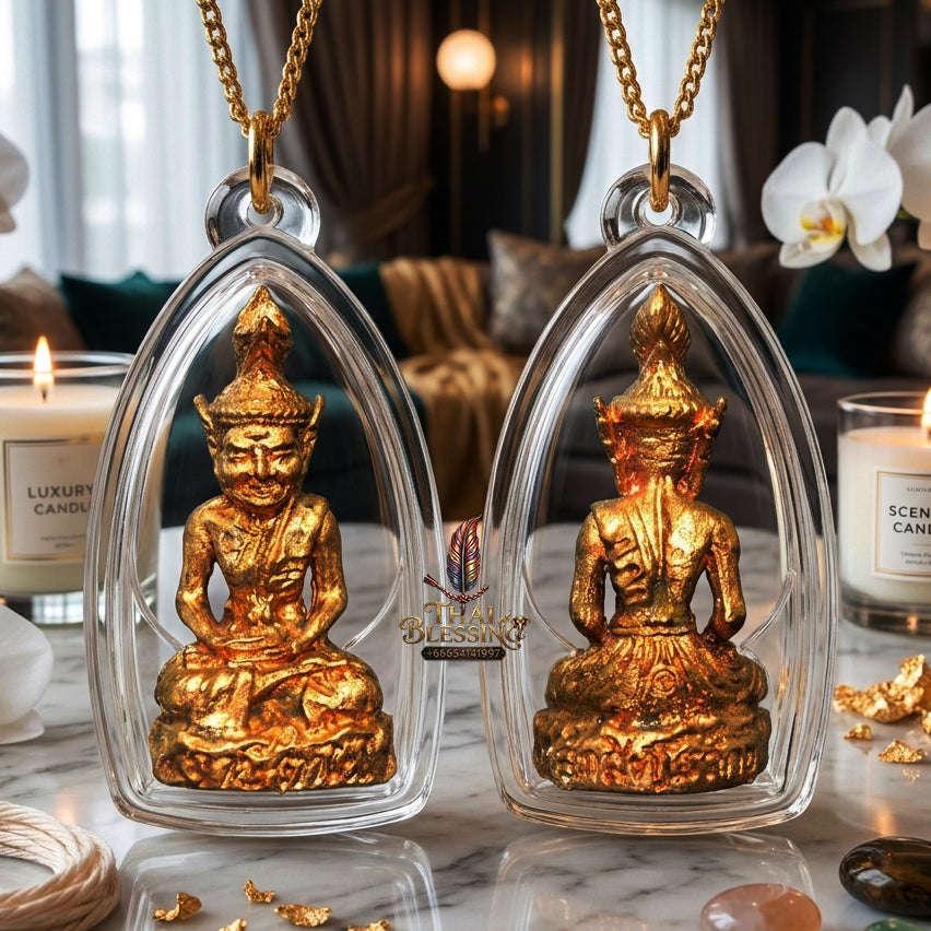 ✨ [The Sovereign of Supreme Lersi Ta Fai Chanuan Alchemy, Phra Ajarn Suphasit Wat Bang Nam Chon Mastery & Unshakable Borom Kru Esoteric Sovereignty: Thai Blessing Co By RURUECHA