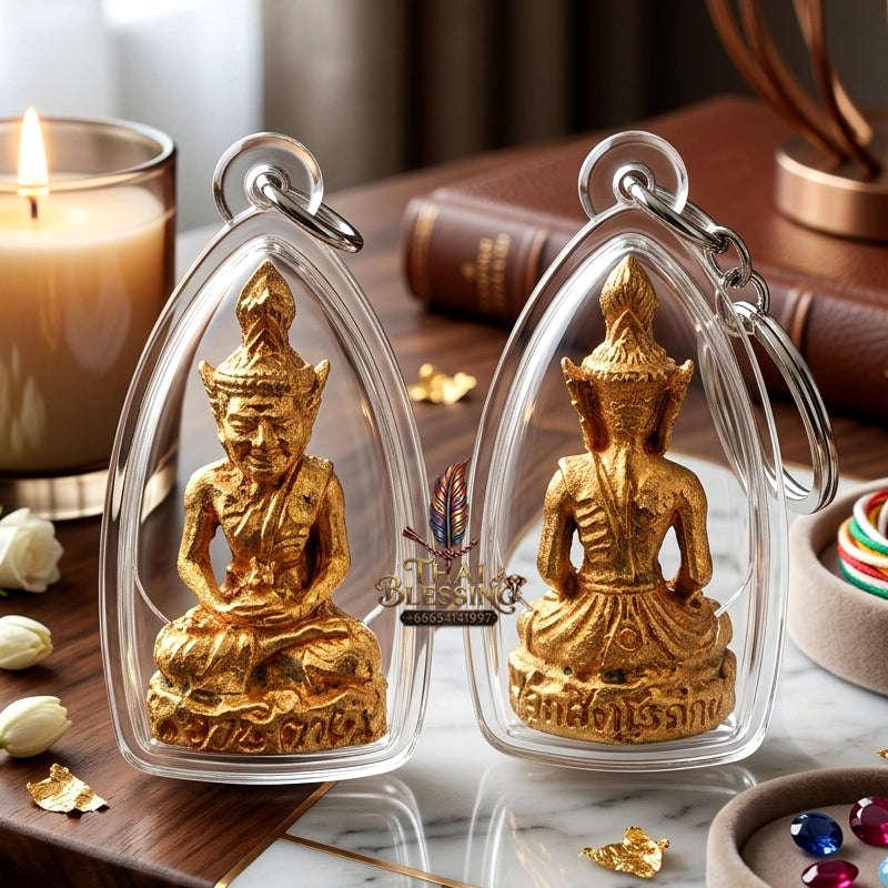 ✨ [The Sovereign of Supreme Lersi Ta Fai Chanuan Alchemy, Phra Ajarn Suphasit Wat Bang Nam Chon Mastery & Unshakable Borom Kru Esoteric Sovereignty: Thai Blessing Co By RURUECHA