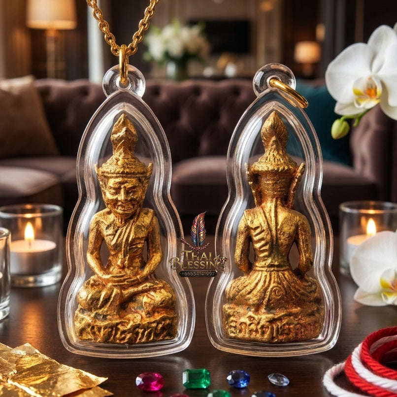 ✨ [The Sovereign of Supreme Lersi Ta Fai Chanuan Alchemy, Phra Ajarn Suphasit Wat Bang Nam Chon Mastery & Unshakable Borom Kru Esoteric Sovereignty: Thai Blessing Co By RURUECHA