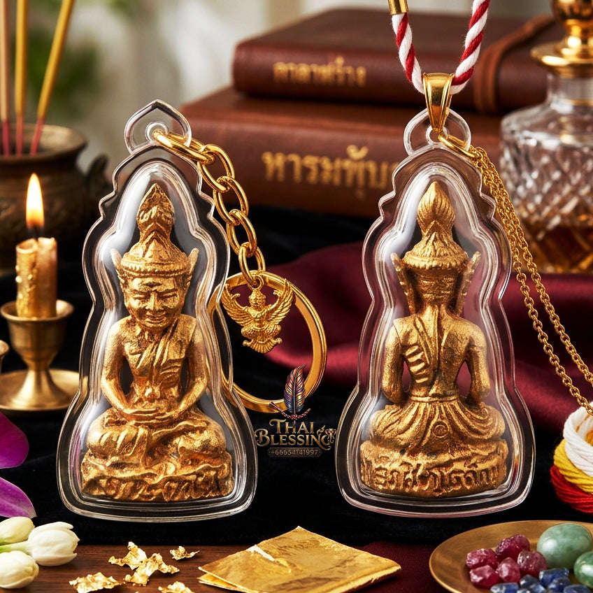 ✨ [The Sovereign of Supreme Lersi Ta Fai Chanuan Alchemy, Phra Ajarn Suphasit Wat Bang Nam Chon Mastery & Unshakable Borom Kru Esoteric Sovereignty: Thai Blessing Co By RURUECHA