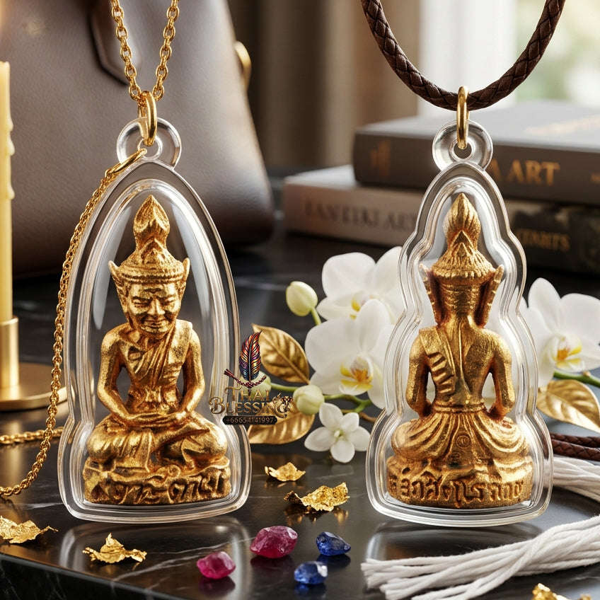 ✨ [The Sovereign of Supreme Lersi Ta Fai Chanuan Alchemy, Phra Ajarn Suphasit Wat Bang Nam Chon Mastery & Unshakable Borom Kru Esoteric Sovereignty: Thai Blessing Co By RURUECHA