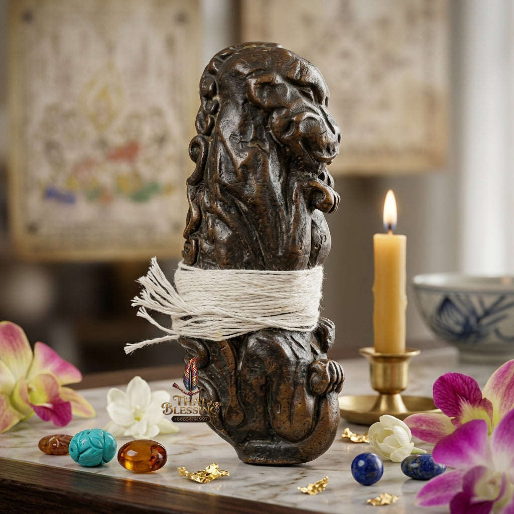 ✨ [The Sovereign of Supreme Luk Kork Maew Metal Masterpiece, Luang Pu Khoen Wat Khlong Buri Mastery & Unshakable Wealth Sovereignty Thai Blessing Co By RURUECHA