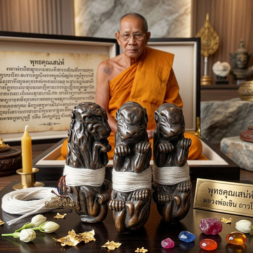 ✨ [The Sovereign of Supreme Luk Kork Maew Metal Masterpiece, Luang Pu Khoen Wat Khlong Buri Mastery & Unshakable Wealth Sovereignty Thai Blessing Co By RURUECHA