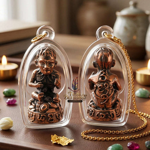 ✨ [The Sovereign of Supreme Lukkrok Phrai Phun Sap Samlit Bronze Masterpiece, Khru Ba Subin Sumettho Mastery & Unshakable Wealth Sovereignty Thai Blessing Co By RURUECHA