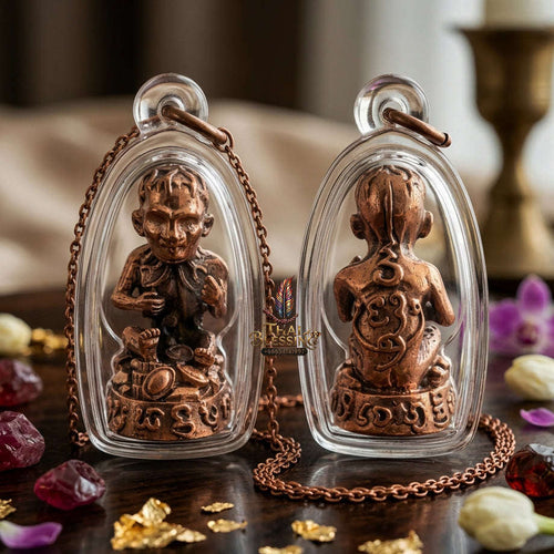 ✨ [The Sovereign of Supreme Lukkrok Phrai Phun Sap Samlit Bronze Masterpiece, Khru Ba Subin Sumettho Mastery & Unshakable Wealth Sovereignty Thai Blessing Co By RURUECHA