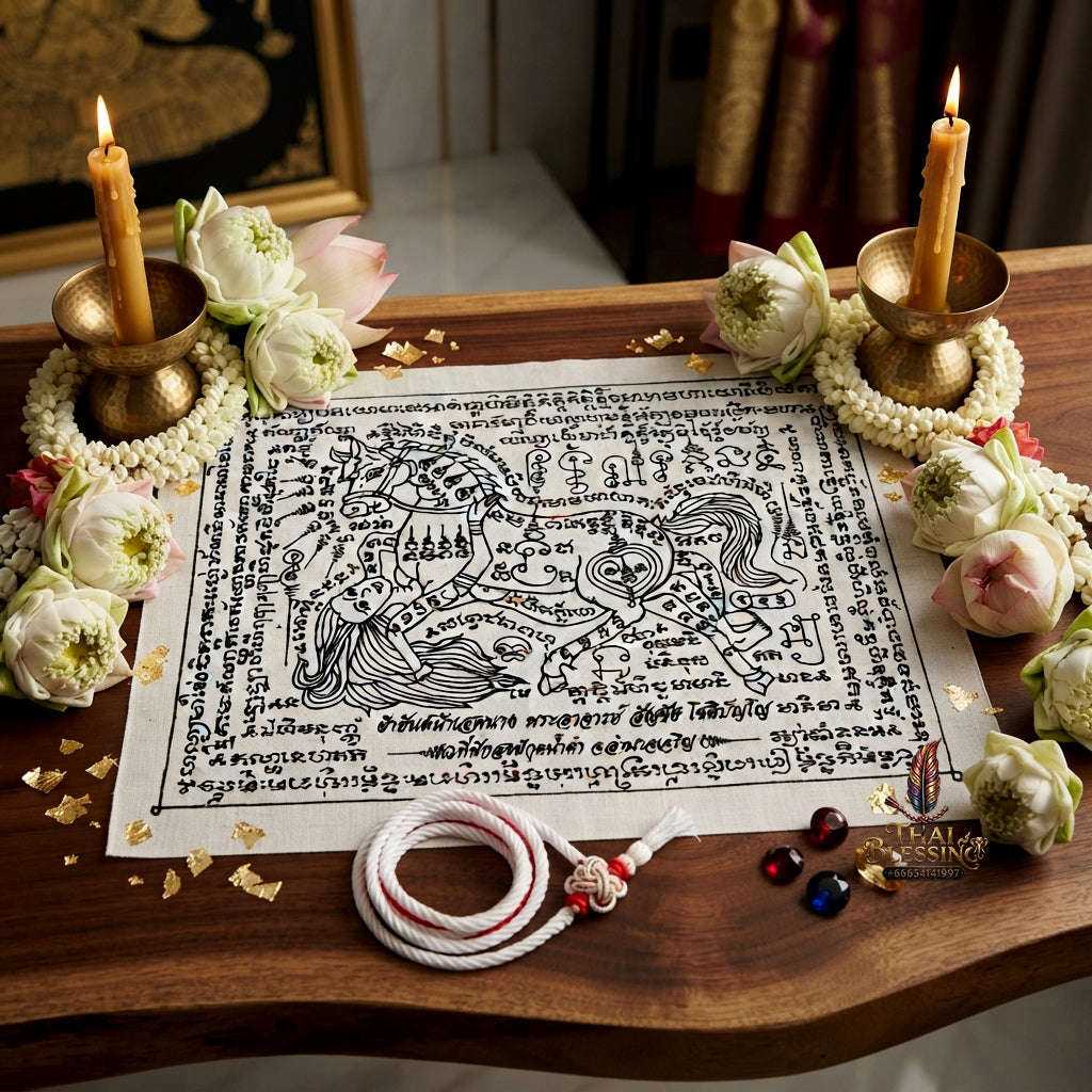✨ [The Sovereign of Supreme Ma Sep Nang Lanna Yantra Alchemy, ครูบาชัย (Kruba Chai) Wat Pa Kut Nam Kham Mastery & Unshakable Maha Sanaeh Sovereignty: Thai Blessing Co By RURUECHA
