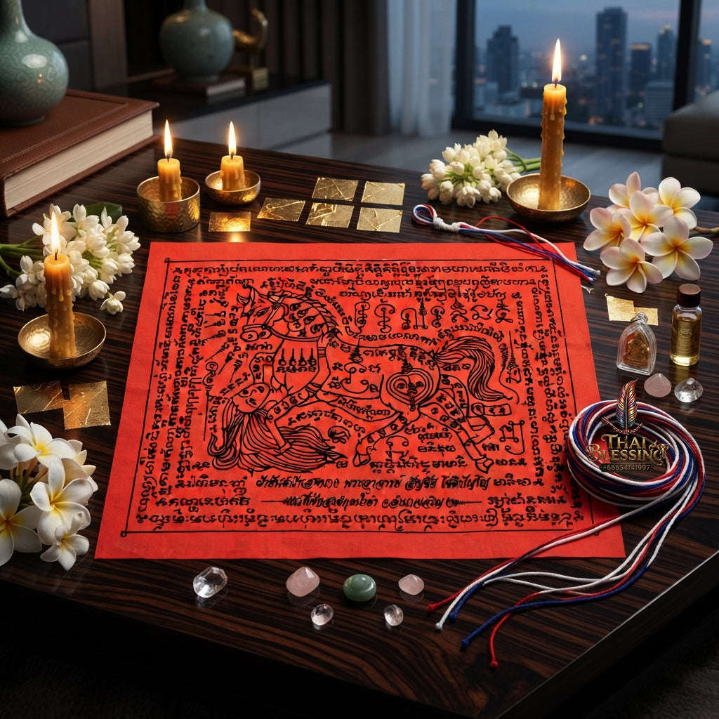 ✨ [The Sovereign of Supreme Ma Sep Nang Lanna Yantra Alchemy, ครูบาชัย (Kruba Chai) Wat Pa Kut Nam Kham Mastery & Unshakable Maha Sanaeh Sovereignty: Thai Blessing Co By RURUECHA