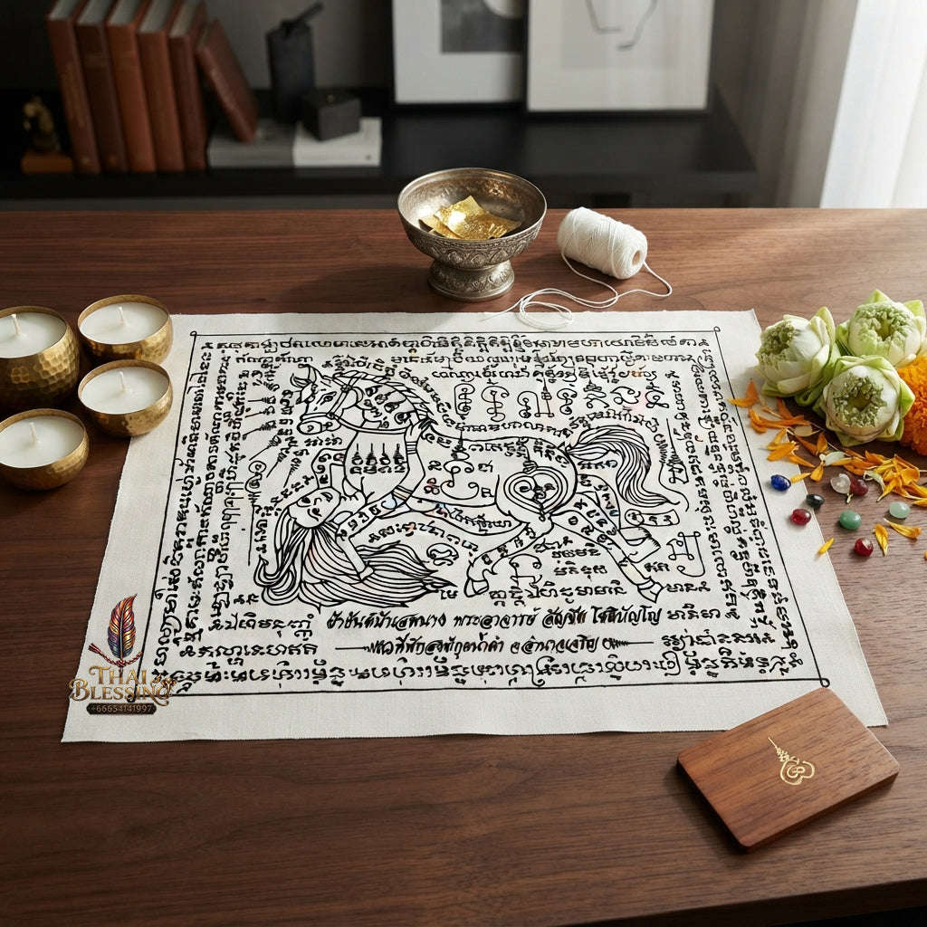 ✨ [The Sovereign of Supreme Ma Sep Nang Lanna Yantra Alchemy, ครูบาชัย (Kruba Chai) Wat Pa Kut Nam Kham Mastery & Unshakable Maha Sanaeh Sovereignty: Thai Blessing Co By RURUECHA