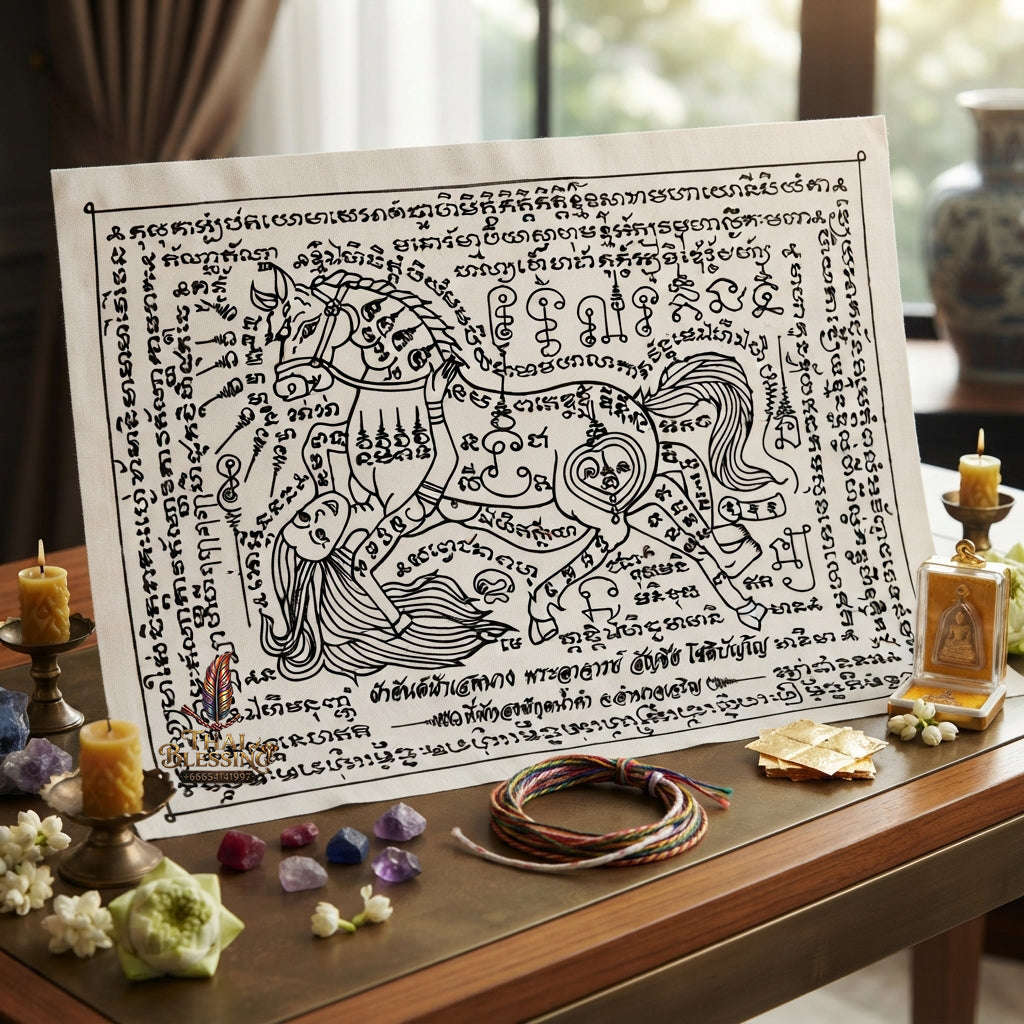 ✨ [The Sovereign of Supreme Ma Sep Nang Lanna Yantra Alchemy, ครูบาชัย (Kruba Chai) Wat Pa Kut Nam Kham Mastery & Unshakable Maha Sanaeh Sovereignty: Thai Blessing Co By RURUECHA