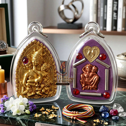 ✨ [The Sovereign of Supreme Masculine Desire: Master-Assembly Edition] Sacred "Phaya Khao Gay" (The King of Gay Desire) – Master-Blessed by Achan Din D-Mar (2022) Thai Blessing Co By RURUECHA
